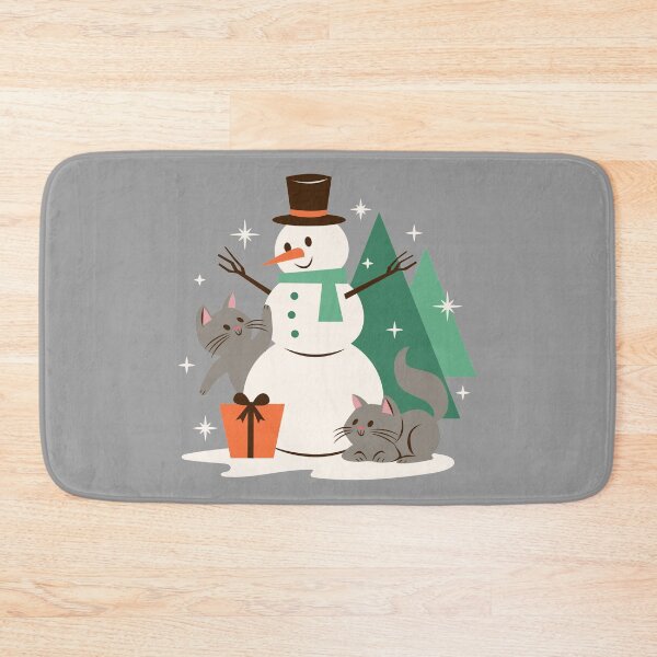 Item preview, Snowman Cat designed and sold by RgTeesDesigns.