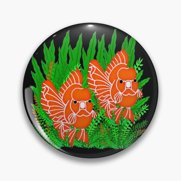 Artikelvorschau, Oranda Goldfisch Logo 1103A entworfen und verkauft von Nosnah.