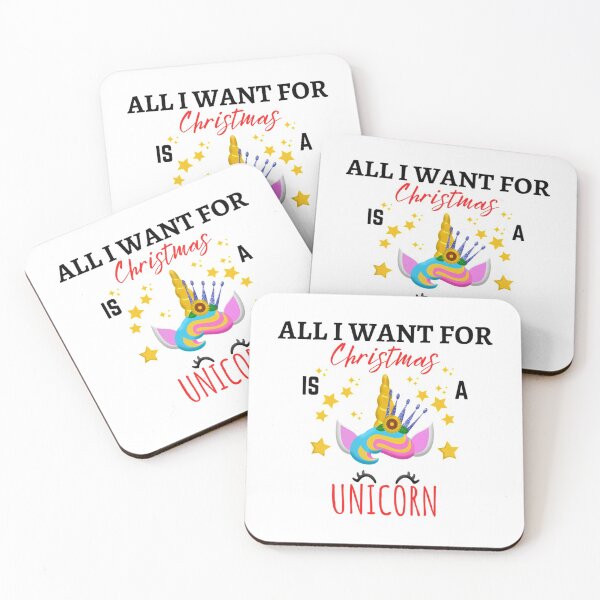 Item preview, All I Want For Christmas Is A Unicorn   (16) designed and sold by AmyStores.