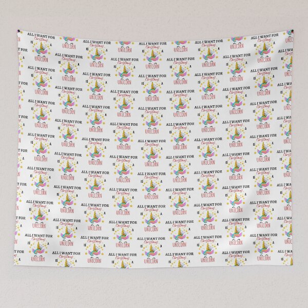 Item preview, All I Want For Christmas Is A Unicorn   (16) designed and sold by AmyStores.