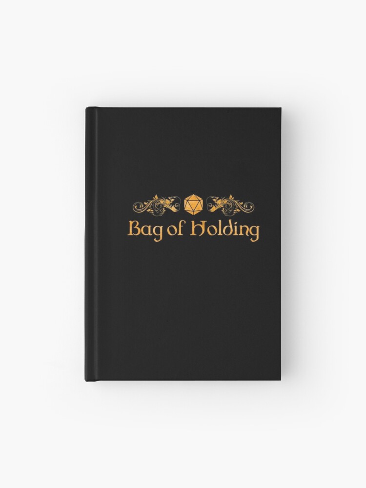 Bag of Holding Hardcover Journal for Sale by PatternTree