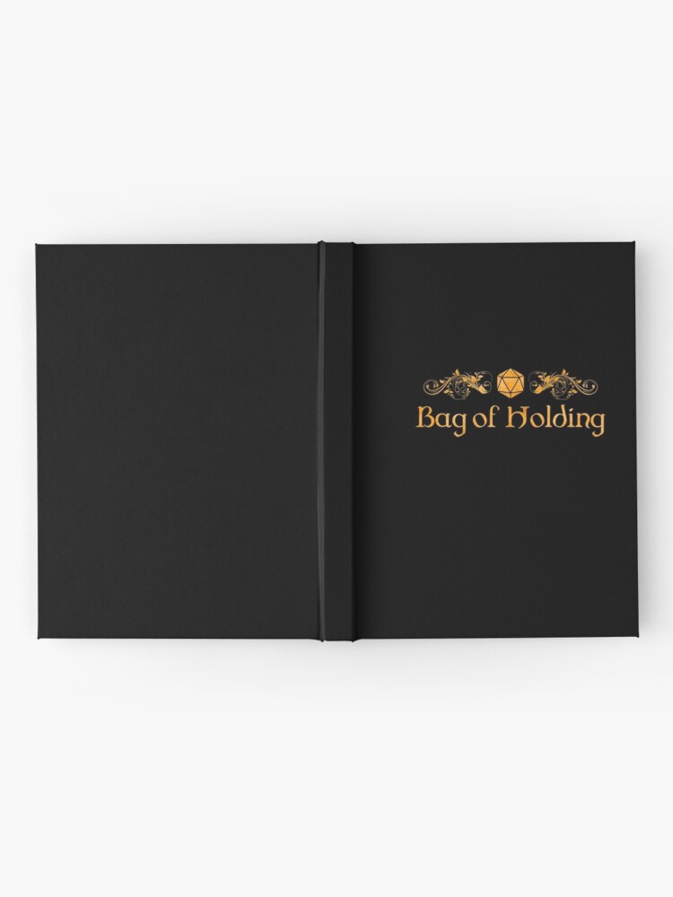 Bag of Holding Hardcover Journal for Sale by PatternTree