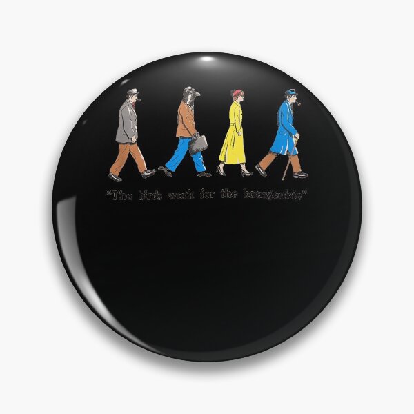 Item preview, Funny birds arent real  designed and sold by HuaLou.