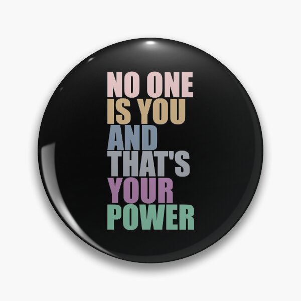 Item preview, Vintage No One Is You And Thats Your Power Quote Important Choices designed and sold by JoellaFlinteTee.