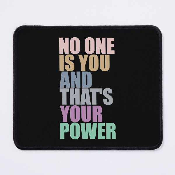 Item preview, Vintage No One Is You And Thats Your Power Quote Important Choices designed and sold by JoellaFlinteTee.