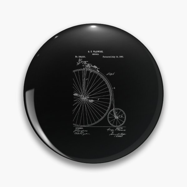 Item preview, Bicycle Patent 1885  designed and sold by LadyMay Vintage.