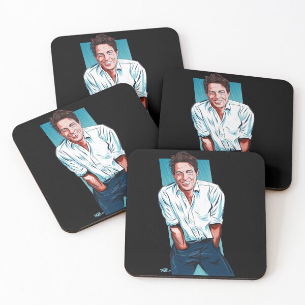 Item preview, Vintage Photographic Hugh Grant Quotes Illustration For Paul Cemmick designed and sold by JoellaFlinteTee.