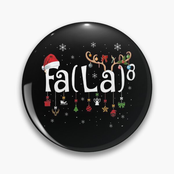 Item preview, FA (LA)8 Funny Christmas Santa Fa La Math Funny Meme designed and sold by Twan-Pas31.