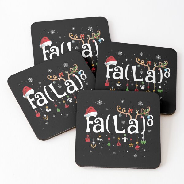Item preview, FA (LA)8 Funny Christmas Santa Fa La Math Funny Meme designed and sold by Twan-Pas31.