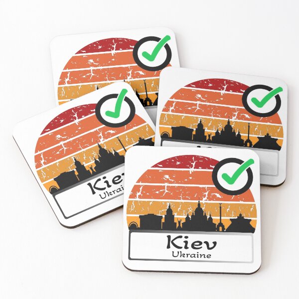 Item preview, kiev Ukraine Skyline vintage  designed and sold by WhereIsTravis.