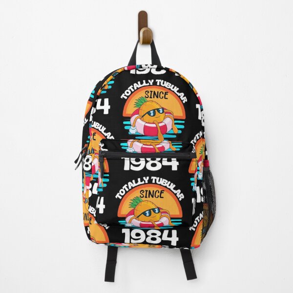 Item preview, Retro Totally Tubular Since 1984 Floating Pineapple Birthday designed and sold by RGRamsey.