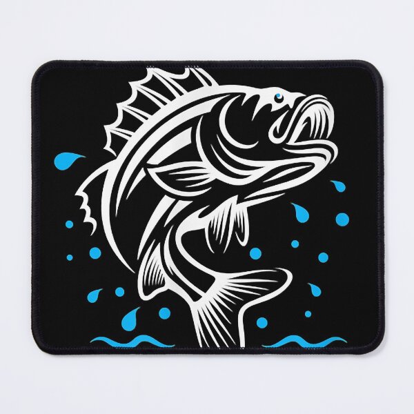 Item preview, Eat Sleep Fish Bass Fishing Bass Jumping Out of Water designed and sold by danieberry.