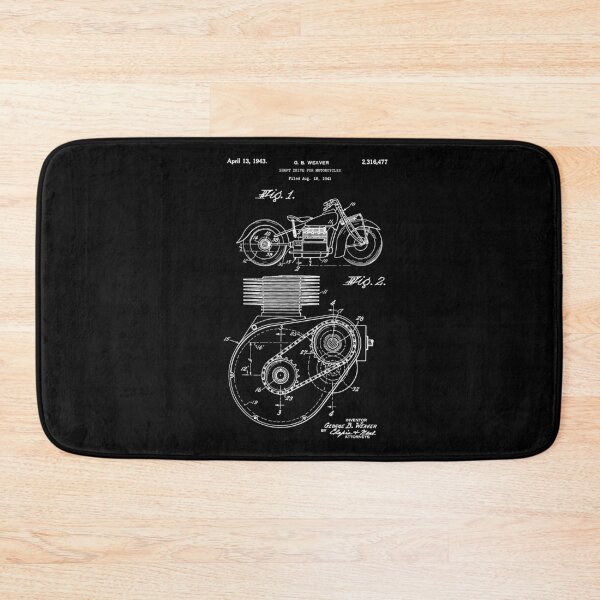 Item preview, Motorcycle Shaft Drive Patent 1941 designed and sold by LadyMay Vintage.