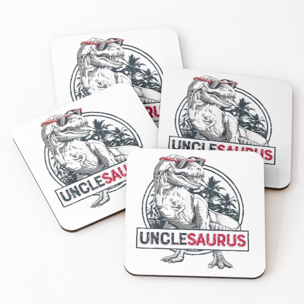 Item preview, Unclesaurus T rex Dinosaur Men Uncle Saurus Family Matching T-Shirt designed and sold by BeyerHuni.