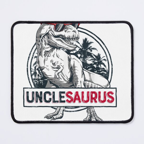 Item preview, Unclesaurus T rex Dinosaur Men Uncle Saurus Family Matching T-Shirt designed and sold by BeyerHuni.
