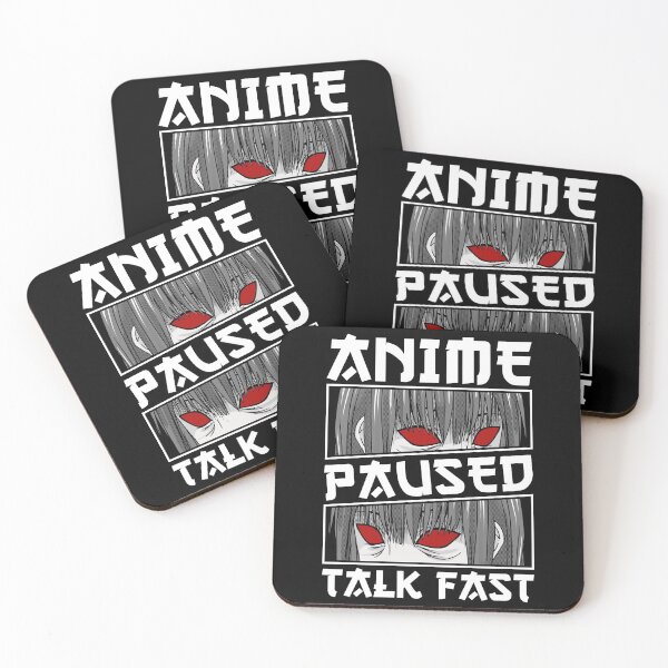 Item preview, Anime Paused Talk Fast - Anime designed and sold by SocialAtrophy.