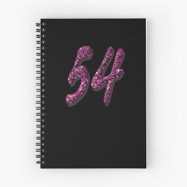 Item preview, 54th Birthday Anniversary - Purple Glitter Numbers designed and sold by GlamourChick.