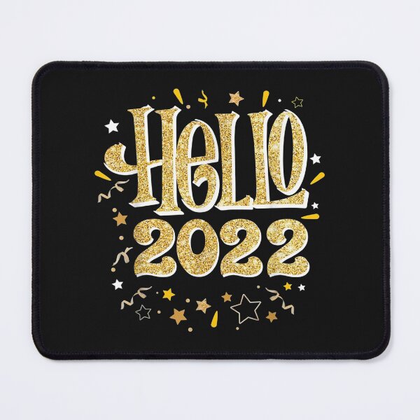 Item preview, feliz Ano Nuevo 2022 Camiseta Hello 2022 New Year Pajama T-Shirt designed and sold by Besnier-Rahel.