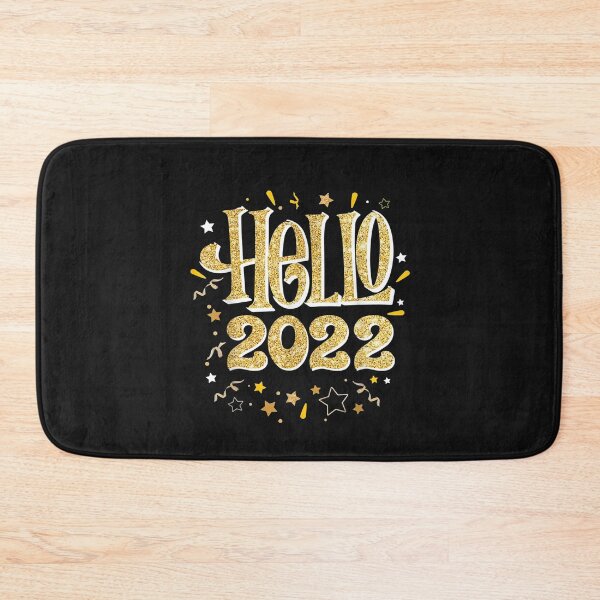 Item preview, feliz Ano Nuevo 2022 Camiseta Hello 2022 New Year Pajama T-Shirt designed and sold by Besnier-Rahel.