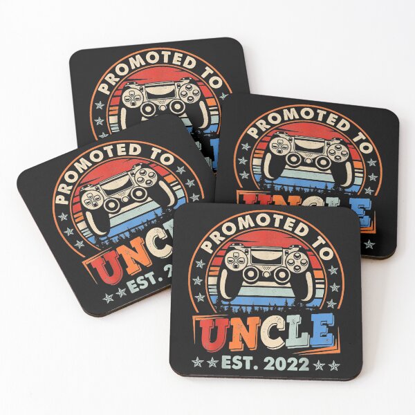 Item preview, Promoted To Uncle EST 2022 Vintage Video Gamer designed and sold by ShannonMullins.