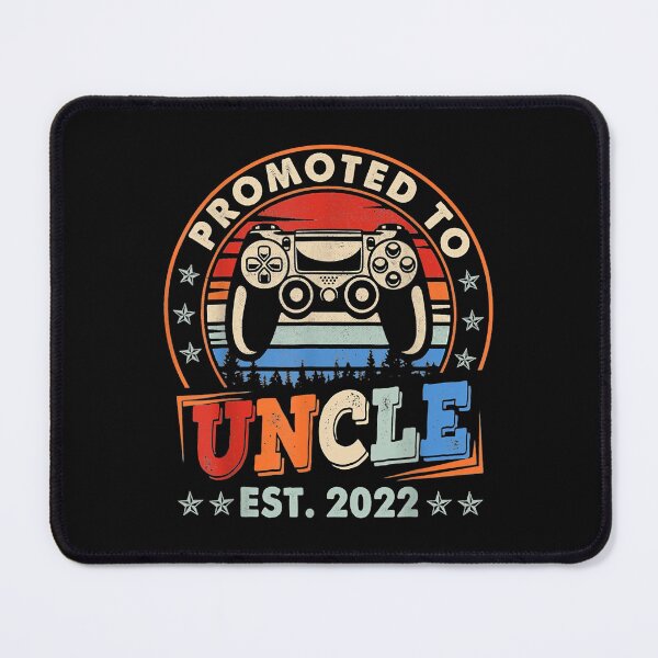 Item preview, Promoted To Uncle EST 2022 Vintage Video Gamer designed and sold by ShannonMullins.