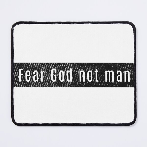 Item preview, Fear God Not Man- Religious Inspirational Quotes designed and sold by DigitalNobleman.