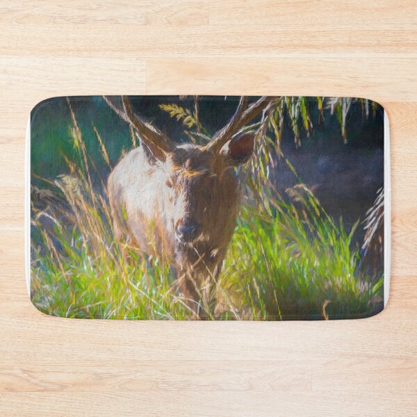 Item preview, Sambar deer in the forest designed and sold by Pravine Chester.