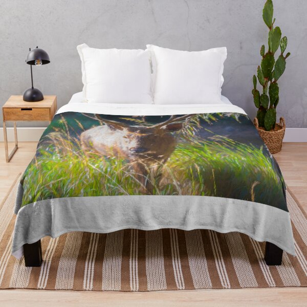 Item preview, Sambar deer in the forest designed and sold by Pravine Chester.
