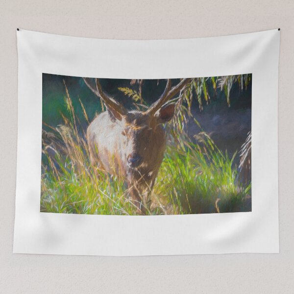 Item preview, Sambar deer in the forest designed and sold by Pravine Chester.