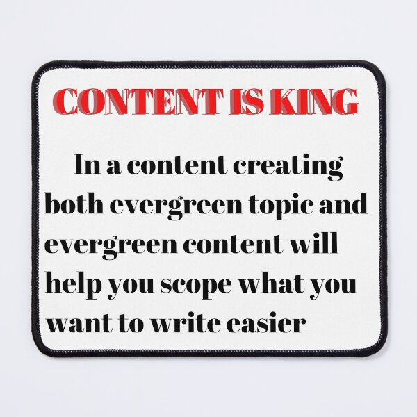 Item preview, Content is king, maketing media  designed and sold by Trianglegreen.