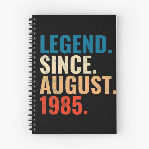 Item preview, Legend Since August 1985 Retro Vintage designed and sold by Teelogic.