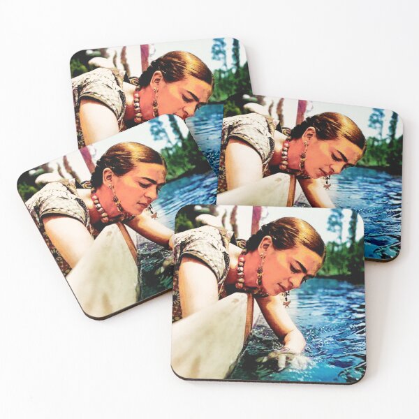 Item preview, Frida in Xochimilco designed and sold by Art Sebastian Moreno.