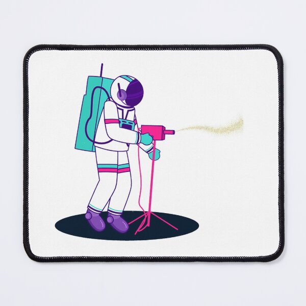 Item preview, Astronaut Spraying Glitter on Space designed and sold by aleiafae.