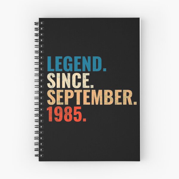 Item preview, Legend Since September 1985 Retro Vintage designed and sold by Teelogic.