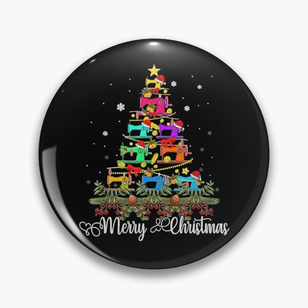 Item preview, Merry Christmas Sewing Machine Christmas Tree designed and sold by RobertJason.