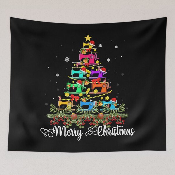 Item preview, Merry Christmas Sewing Machine Christmas Tree designed and sold by RobertJason.