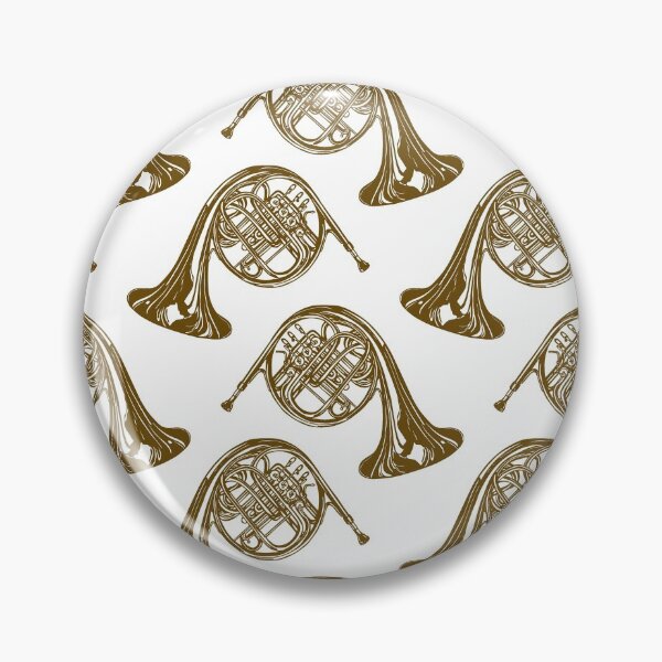 Item preview, Vintage Gold French Horn  designed and sold by CatheriLove.
