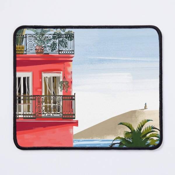 Item preview, Las Palmas Spain travel poster designed and sold by Arctic frame studio.