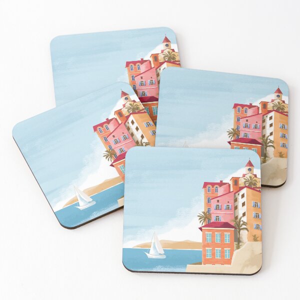 Item preview, Las palmas spain vintage travel poster designed and sold by Arctic frame studio.