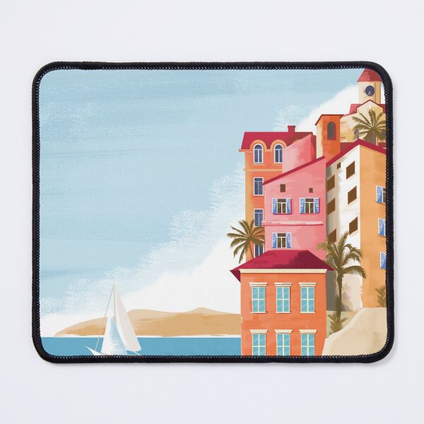 Item preview, Las palmas spain vintage travel poster designed and sold by Arctic frame studio.