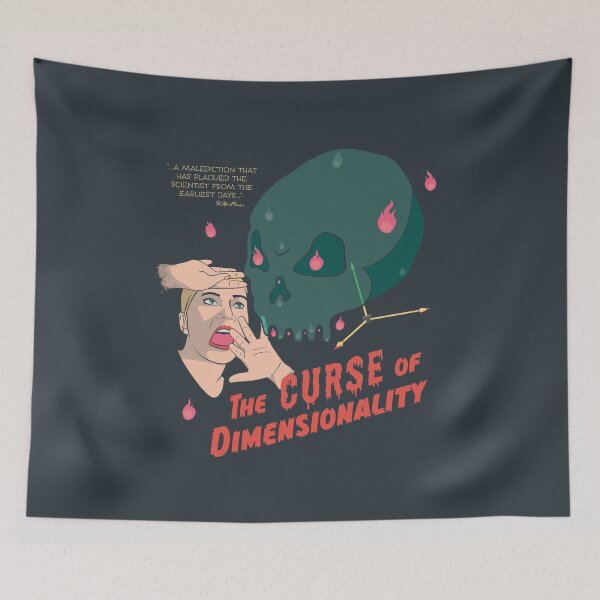 Item preview, The Curse of Dimensionality designed and sold by visualizards.