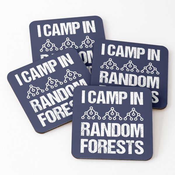 Item preview, I Camp In Random Forests designed and sold by TashaVector.
