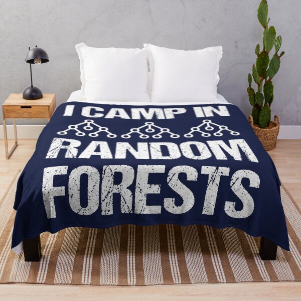 Item preview, I Camp In Random Forests designed and sold by TashaVector.
