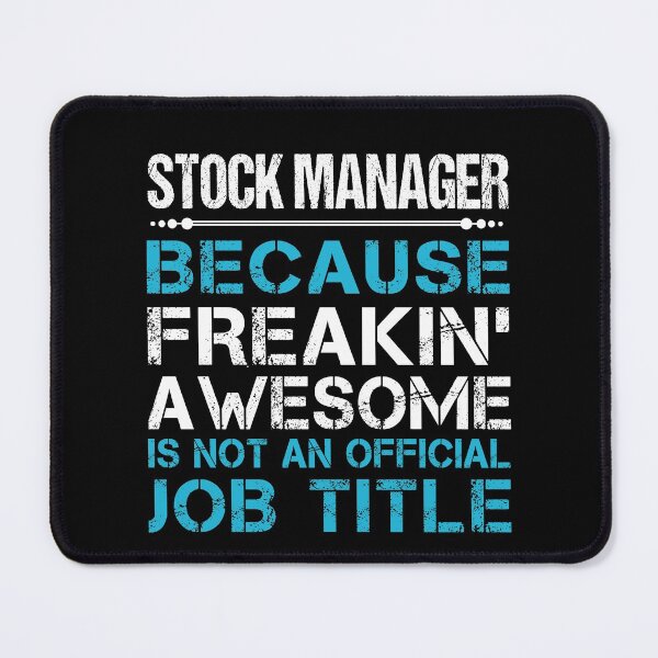 Item preview, Stock Manager T Shirt - Freaking Awesome Job Gift Item Tee designed and sold by oetate4774.