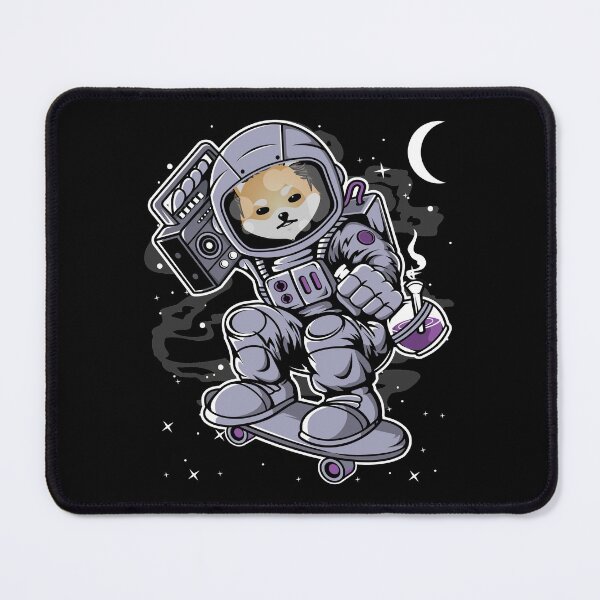 Item preview, Astronaut Skate Dogelon Mars ELON Coin To The Moon Crypto Token Cryptocurrency Blockchain Wallet HODL designed and sold by AdamRoberts90.