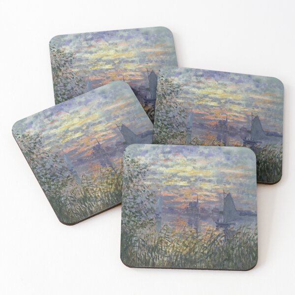 Item preview, Sunset on the Siene-Claude Monet designed and sold by LumiereSasha.