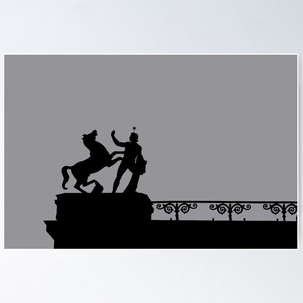 Item preview, Altes Museum silhouettes in Berlin, Germany designed and sold by CarolinaReina.