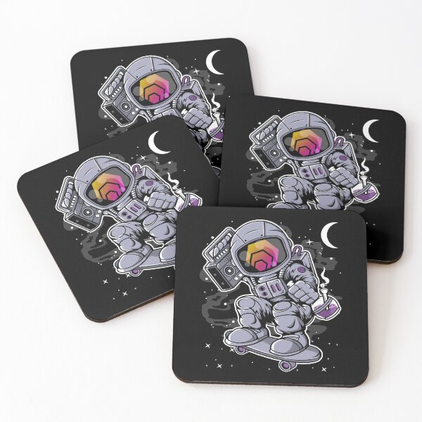 Item preview, Astronauta Skate HEX Coin To The Moon Crypto Token Criptomoneda Blockchain Billetera HODL designed and sold by AdamRoberts90.