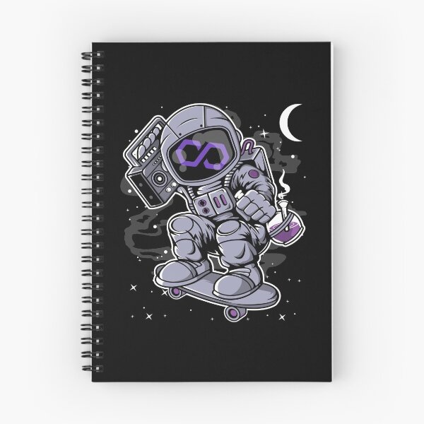 Item preview, Astronaut Skate Polygon Matic Coin To The Moon Crypto Token Cryptocurrency Blockchain Wallet HODL designed and sold by AdamRoberts90.