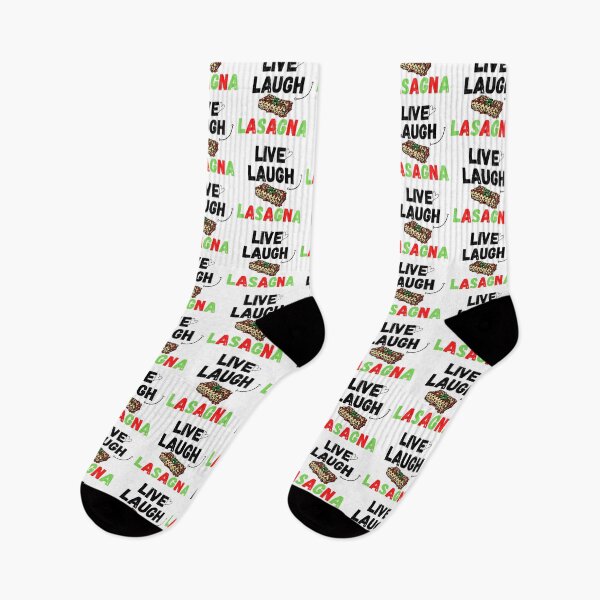 Item preview, Live Laugh Lasagna Funny T-shirt men gift women gift designed and sold by InnovantDesigns.